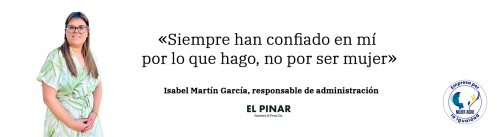 Banner Isabel Martín García ft Mujer AGRO