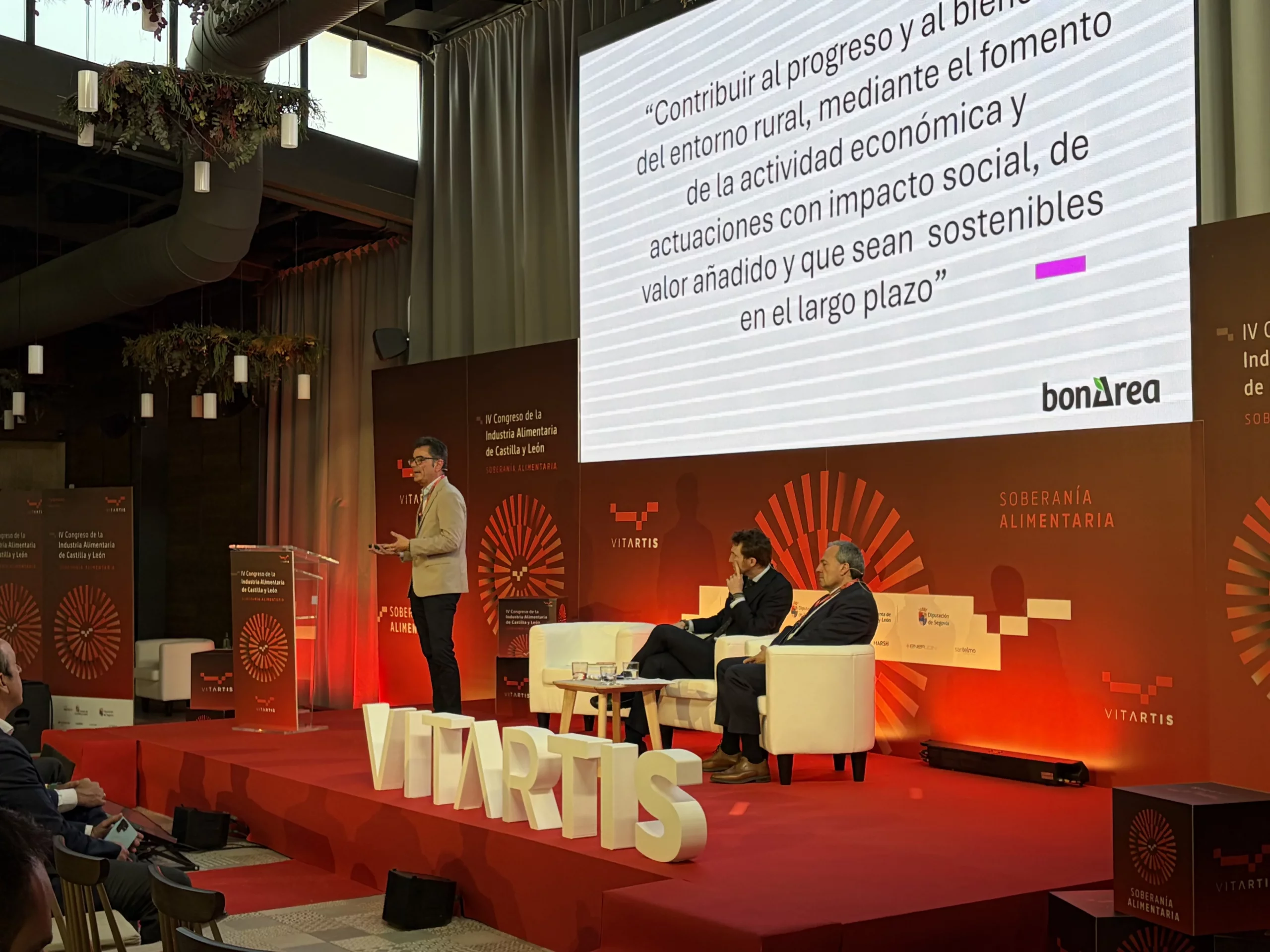 Ponencia en el IV Congreso de la Industria Alimentaria de Vitartis